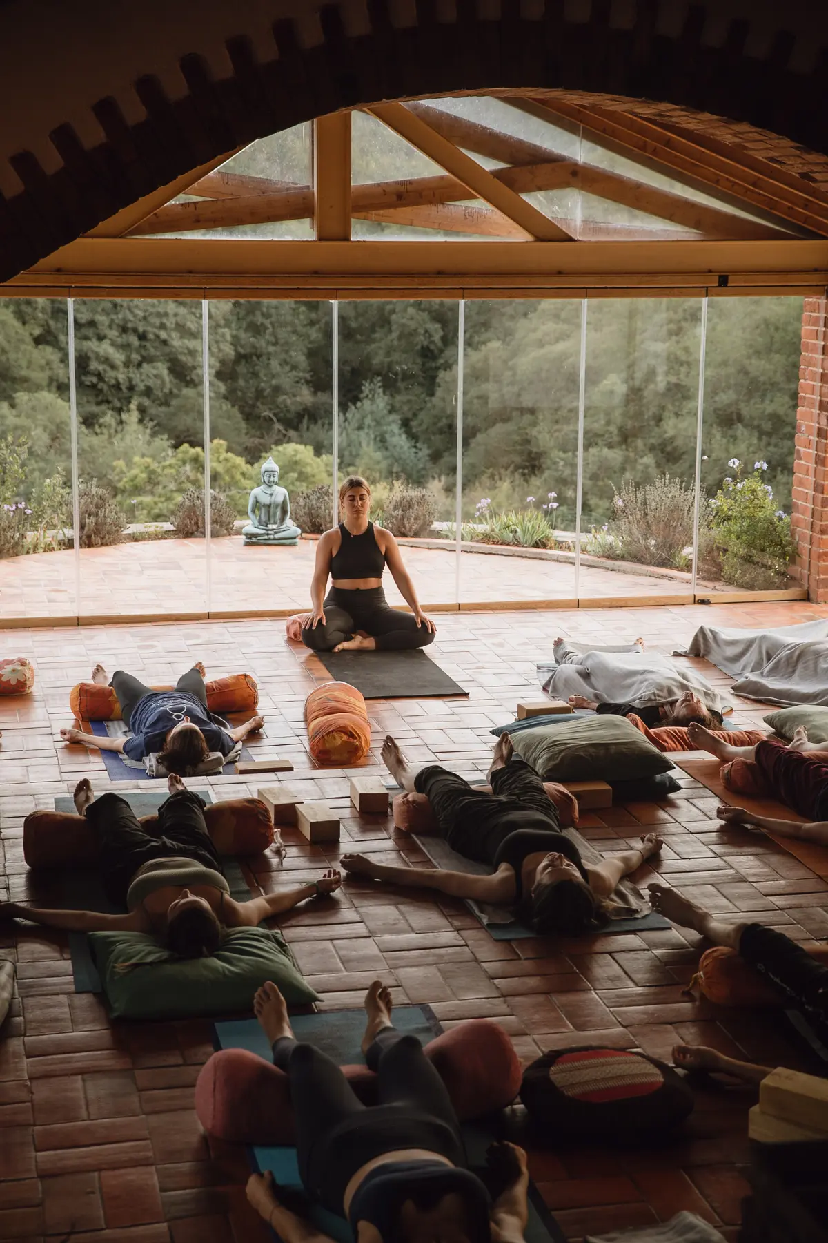 Yoga and gentle movement session at Monte da Orada